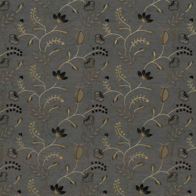 KASMIR FABRICS-ABBERVILLE - STEEL