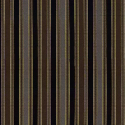 KASMIR FABRICS-ABBOT STRIPE - JET