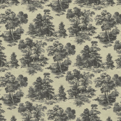 KASMIR FABRICS-ABINGTON GARDEN - SLATE