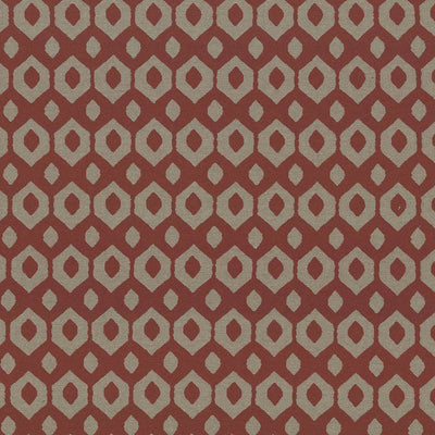 KASMIR FABRICS-AGADOR - RUST