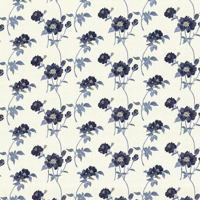 KASMIR FABRICS-ALDWYCH GARDEN - WEDGEWOOD