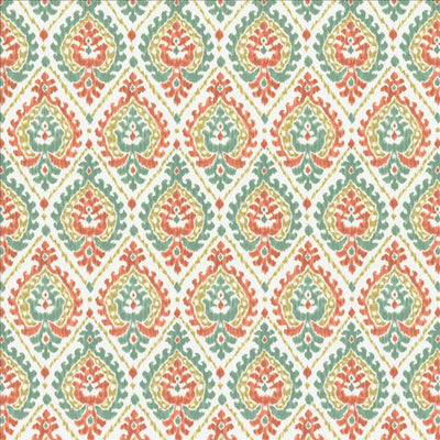 KASMIR FABRICS-ALLURING - CORAL