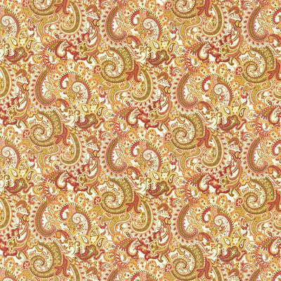 KASMIR FABRICS-ANJOU PAISLEY - GARDEN