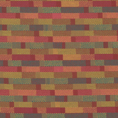 KASMIR FABRICS-ANTICA - RED