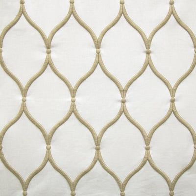 KASMIR FABRICS-ASHBURY OGEE - IVORY