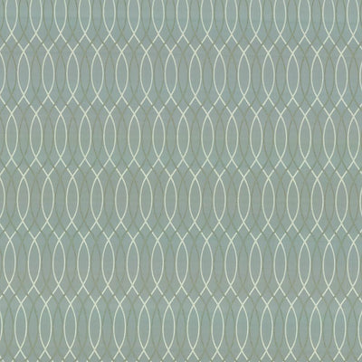 KASMIR FABRICS-ASHER TRELLIS - GLACIER