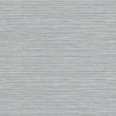 SEABROOK WALLPAPER-VINYL GRASSCLOTH-COVE GRAY-AW74512
