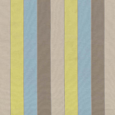 KASMIR FABRICS-AWNING STRIPE - AZURE