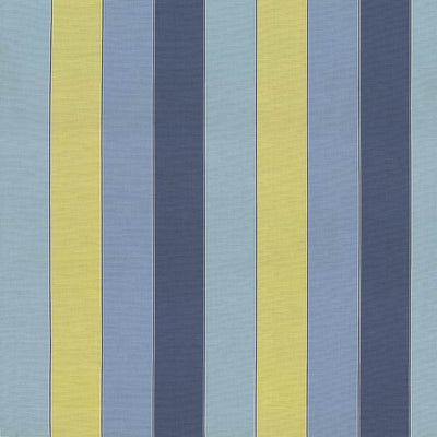 KASMIR FABRICS-AWNING STRIPE - SKY