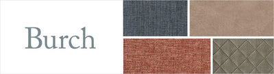 Burch Fabrics, a selection of fabrics such as velvet, damask, cotton, silk, linen and sheers.