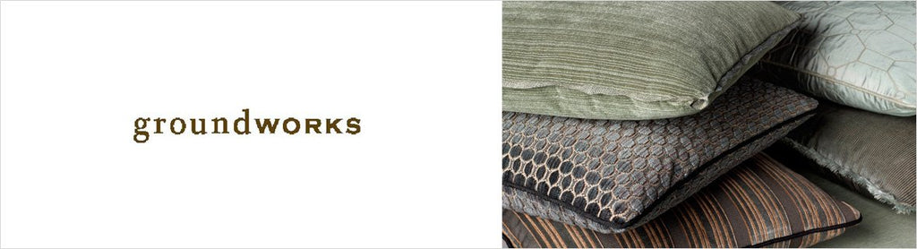 Groundworks Fabrics, a selection of fabrics such as velvet, damask, cotton, silk, linen and sheers. 