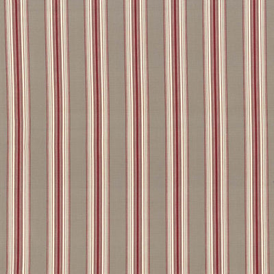 KASMIR FABRICS-BARTLETT STRIPE - WINE
