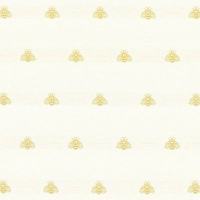 KASMIR FABRICS-BEEHIVE - BLANC