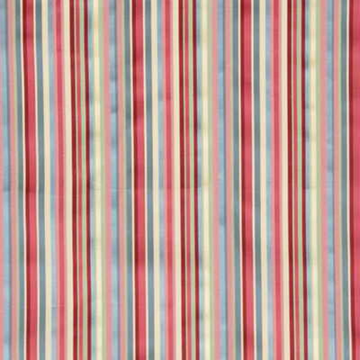 G P & J BAKER FABRICS - RAINBOW STRIPE - PINK