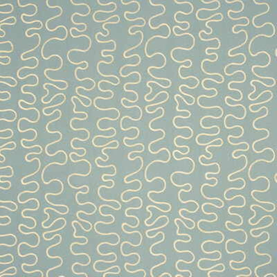 G P & J BAKER FABRICS - WIGGLE - MARINE