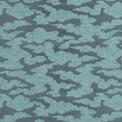 G P & J BAKER FABRICS - CLOUDS - SLATE BLUE