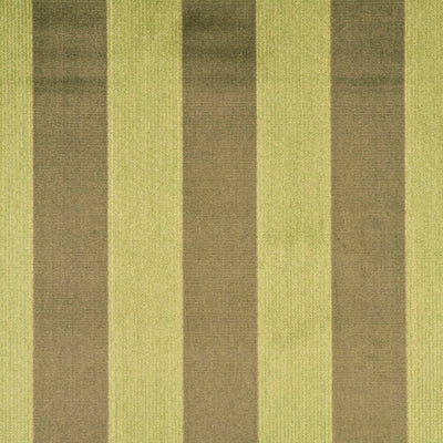 G P & J BAKER FABRICS - ASTLEY STRIPE VELVET - TAUPE/SPRING