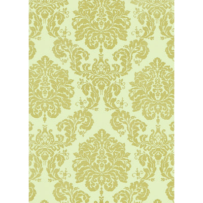 G P & J BAKER FABRICS - GLENAVON DAMASK - BRONZE