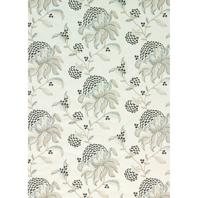G P & J BAKER FABRICS - SILWOOD - PEWTER/BLACK