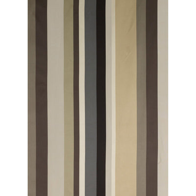 G P & J BAKER FABRICS - LARKHILL STRIPE - GRAPHITE/BRONZE/BLACK