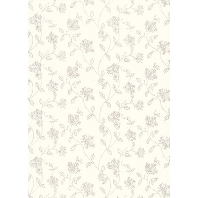 G P & J BAKER FABRICS - HONEYSUCKLE - IVORY