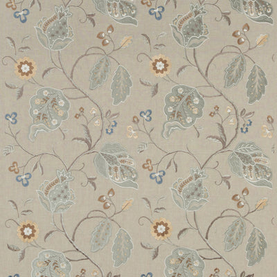 G P & J BAKER FABRICS - CALTHORPE - AQUA