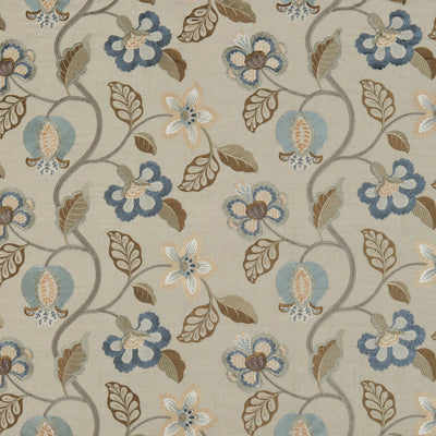 G P & J BAKER FABRICS - ELVASTON - INDIGO