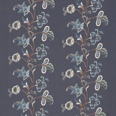 G P & J BAKER FABRICS - CAWDOR - INDIGO