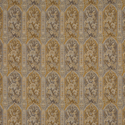 G P & J BAKER FABRICS - WINTON - GREY/MUSTARD
