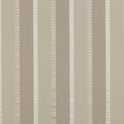 G P & J BAKER FABRICS - FONTEYN STRIPE - STONE
