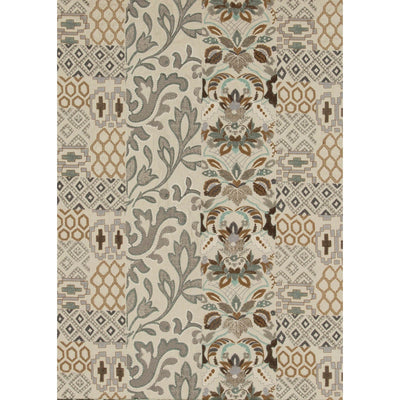 G P & J BAKER FABRICS - QUEEN'S SAMPLER - BRONZE