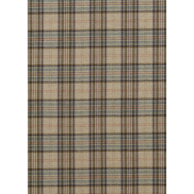 G P & J BAKER FABRICS - VICTORIA PLAID - SOFT JADE