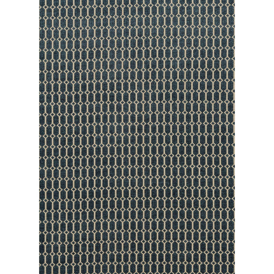 G P & J BAKER FABRICS - LANCASTER WEAVE - SAPPHIRE