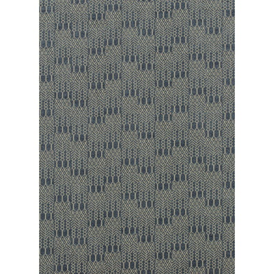 G P & J BAKER FABRICS - CHIMNEY WEAVE - SAPPHIRE