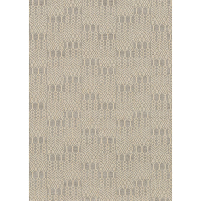 G P & J BAKER FABRICS - CHIMNEY WEAVE - SILVER