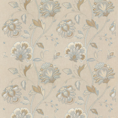 G P & J BAKER FABRICS - ORMESBY - SOFT BLUE