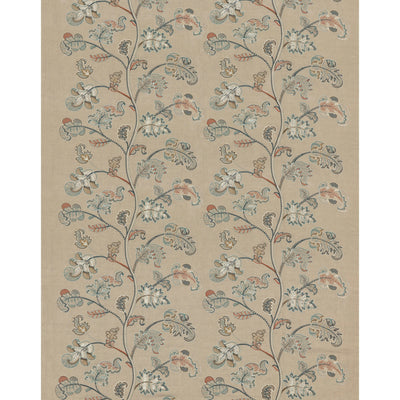G P & J BAKER FABRICS - ALDERWOOD - TEAL