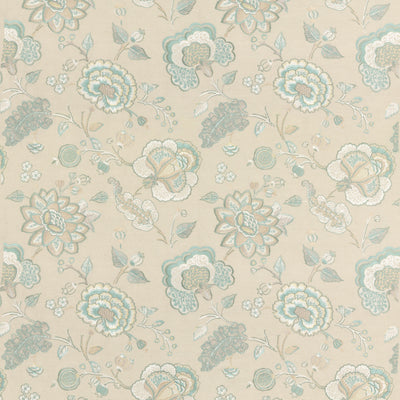 G P & J BAKER FABRICS - TRESILLIAN - AQUA