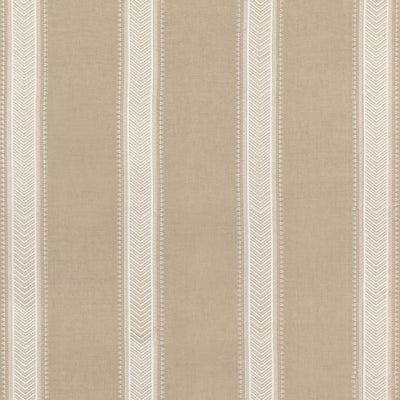 G P & J BAKER FABRICS - KERRIS STRIPE - LINEN