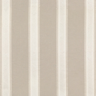 G P & J BAKER FABRICS - KERRIS STRIPE - DOVE