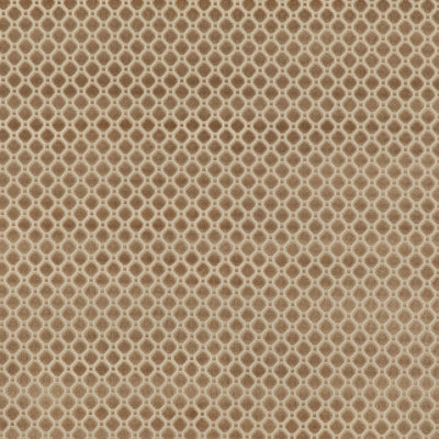 G P & J BAKER FABRICS - INDUS VELVET - OYSTER