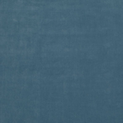 G P & J BAKER FABRICS - RIVIERA VELVET - SOFT BLUE