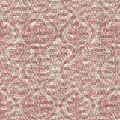 LEE JOFA - OAKLEAVES - PINK/OATMEAL