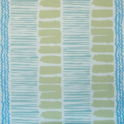 LEE JOFA - SALTAIRE - LIGHT GREEN/AQUA/CORNFLOWER
