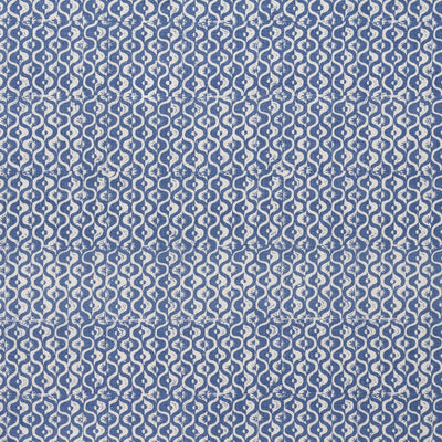 LEE JOFA - SMALL MEDALLION - AZURE