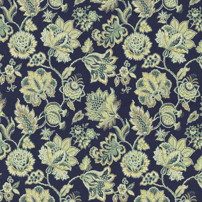 KASMIR FABRICS-BIRMINGHAM - INDIGO