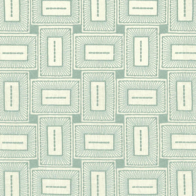 KASMIR FABRICS-BOX OFFICE - AQUA