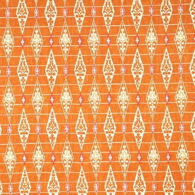G P & J BAKER FABRICS - CRANLEY - ORANGE/