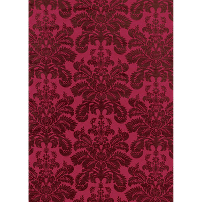 G P & J BAKER FABRICS - MARCHMONT DAMASK - RUBY