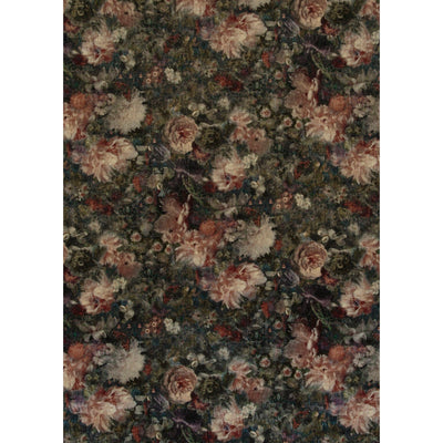 G P & J BAKER FABRICS - ROYAL GARDEN VELVET - QUARTZ